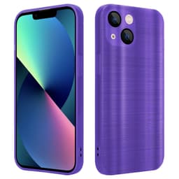 iPhone 13 MINI Silikondeksel Beskyttelse (lilla)