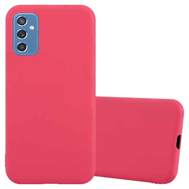 Skal Samsung Galaxy M52 5G Fodral Case (Röd)