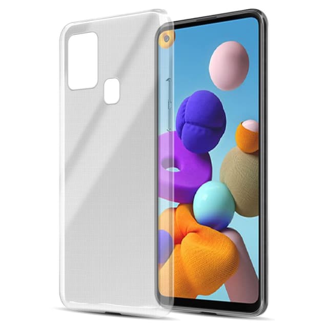 Samsung Galaxy A21s Skal Fodral Case (Transparent)