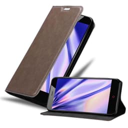 ZTE Nubia N1 lommebokdeksel case (brun)