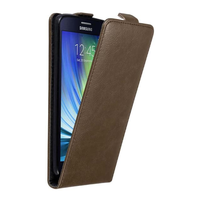 Samsung Galaxy A7 2015 Pungetui Flip Cover (Brun)