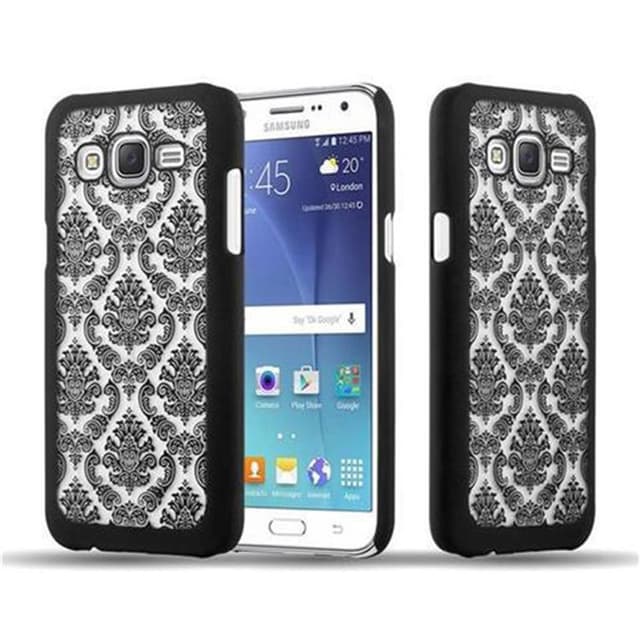 Samsung Galaxy J7 2015 Etui Case Cover (Sort)