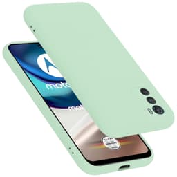 Motorola MOTO G42 silikondeksel case (grønn)