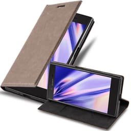 Sony Xperia X COMPACT Cover Etui Case (Brun)