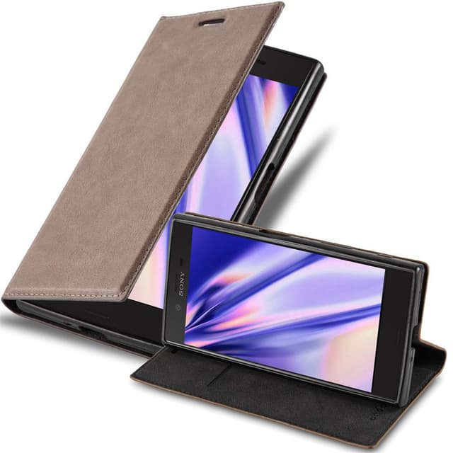 Sony Xperia X COMPACT Skal Fodral Case (Brun)