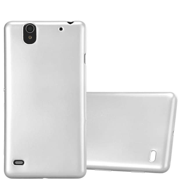 Sony Xperia C4 Cover Etui Case (Sølv)