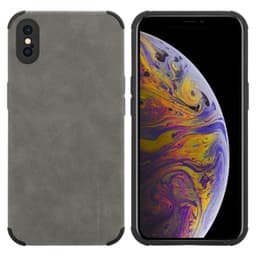 Skal iPhone XS MAX Fodral Case (Grå)