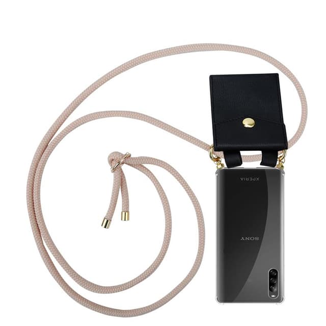 Sony Xperia L4 Skal Fodral Kedja (Rosa)