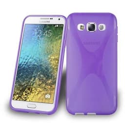 Samsung Galaxy E5 Suojakuori Suojakotelo (Violetti)