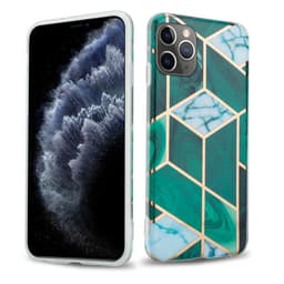 iPhone 11 PRO Plånboksfodral Skal (Grön)
