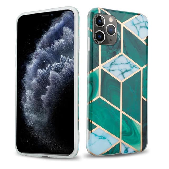 iPhone 11 PRO Plånboksfodral Skal (Grön)