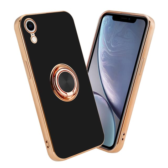 iPhone XR Suojakuori Kotelo (Musta)