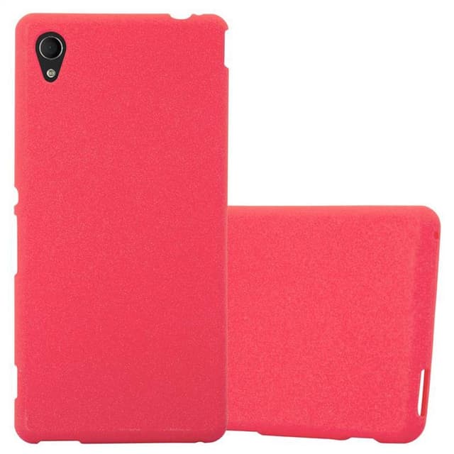 Skal Sony Xperia M4 AQUA Fodral Case (Röd)