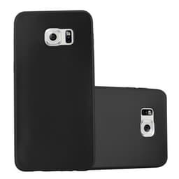 Skal Samsung Galaxy S6 EDGE Fodral Case (Svart)