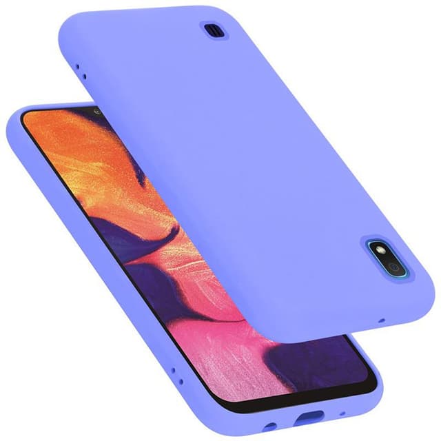 Samsung Galaxy A10 / M10 Skal Fodral Case (Lila)
