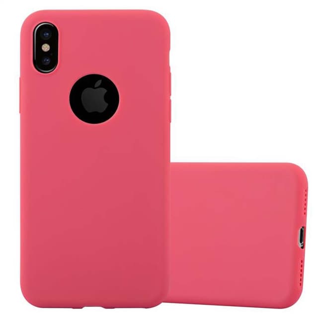 iPhone XS MAX deksel tpu case cover (rød)