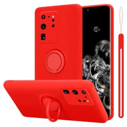 Samsung Galaxy S20 ULTRA Cover Etui Case (Rød)