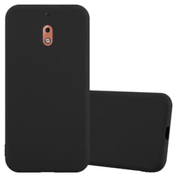 Nokia 2.1 Suojakuori Kotelo Case Cover (Musta)