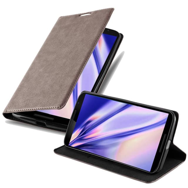Motorola Google NEXUS 6 Skal Fodral Case (Brun)