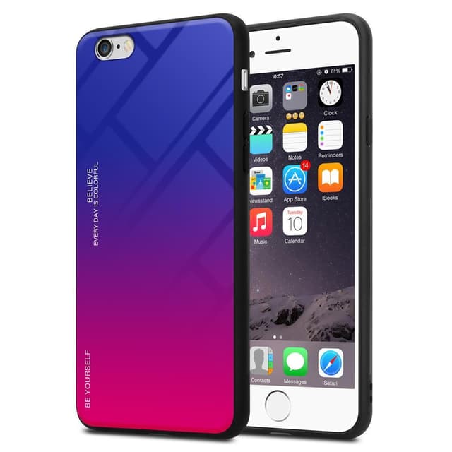 iPhone 6 / 6S Skal Fodral Case (Svart)