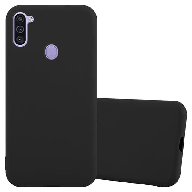 Deksel Samsung Galaxy A11 / M11 Silikon cover (svart)