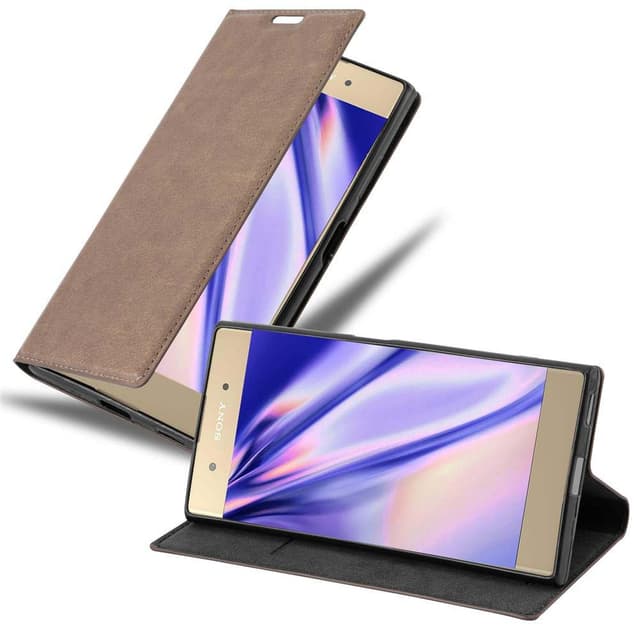 Sony Xperia XA1 PLUS Cover Etui Case (Brun)