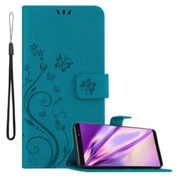 Samsung Galaxy NOTE 8 Plånboksfodral Skal (Blå)