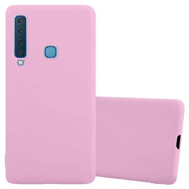Deksel Samsung Galaxy A9 2018 Silikon cover (rosa)