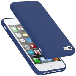 iPhone 5 / 5S / SE 2016 silikondeksel case (blå)
