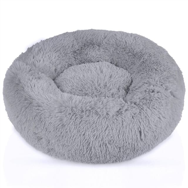 Hundbädd Kattbäddskudde Hund Katt Soffa 100cm (ljusgrå)
