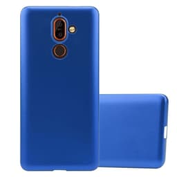 Skal Nokia 7 PLUS Fodral Case (Blå)