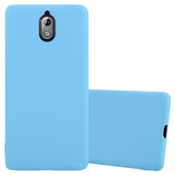 Deksel Nokia 3.1 Silikon cover (blå)