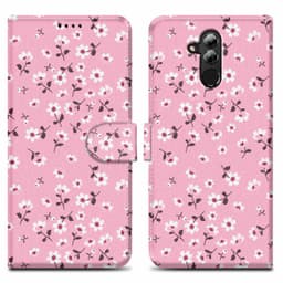 Huawei MATE 20 LITE Pungetui Cover Case (Lyserød)