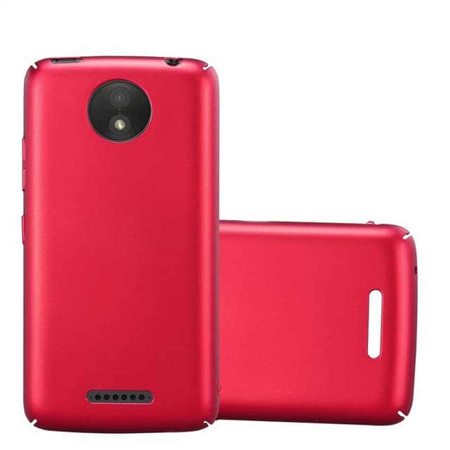 Motorola MOTO C PLUS Cover Etui Case (Rød)