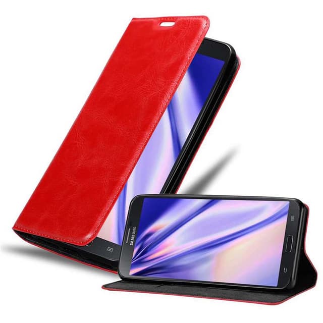 Samsung Galaxy MEGA 6.3 Skal Fodral Case (Röd)