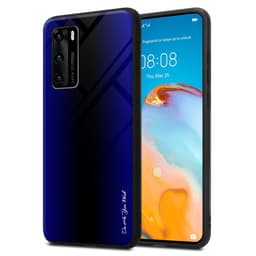 Huawei P40 Skal Fodral Case (Lila)