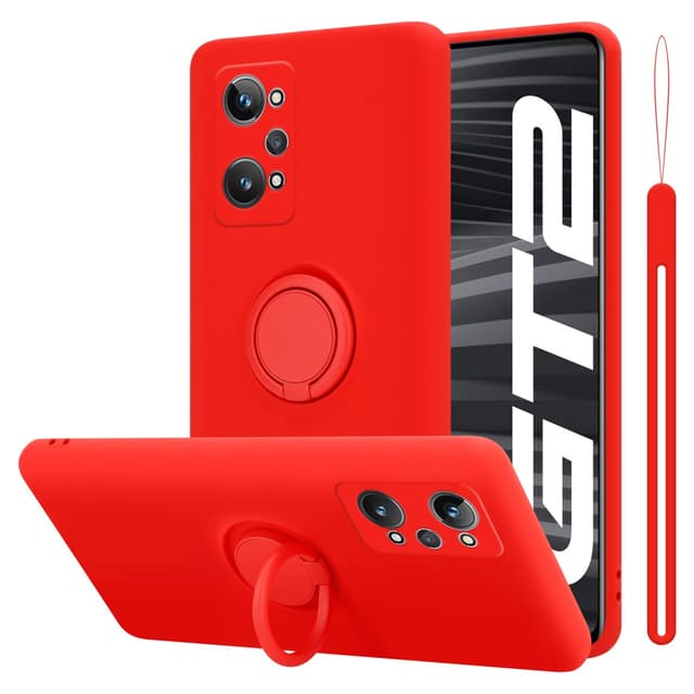 Skal Realme GT 2 / GT Neo 2 Fodral Case (Röd)