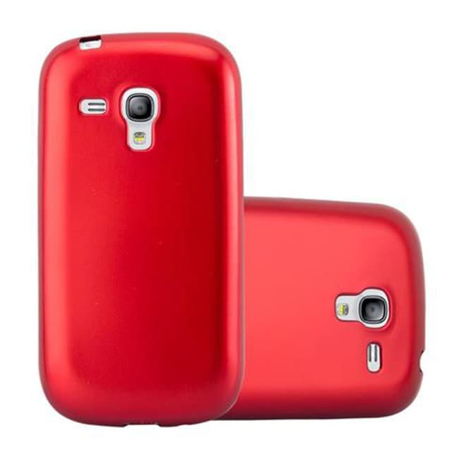 Samsung Galaxy S3 MINI Cover Etui Case (Rød)