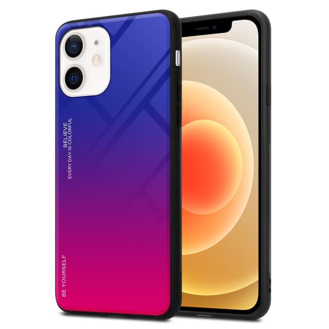 iPhone 12 MINI Skal Fodral Case (Svart)