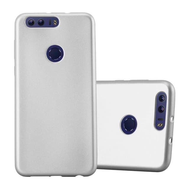 Honor 8 / 8 PREMIUM Cover Etui Case (Sølv)