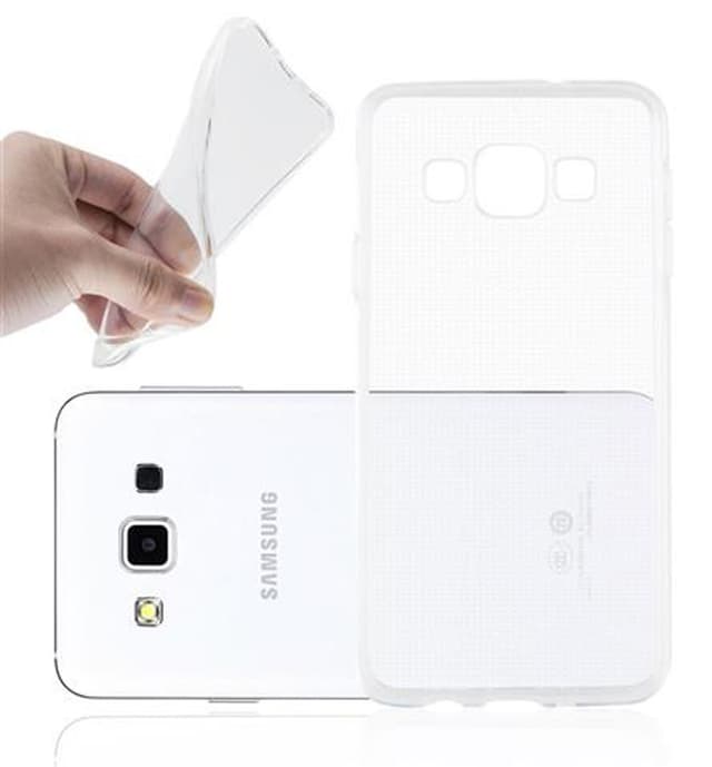 Samsung Galaxy A3 2015 Suojakuori Kotelo (Läpinäkyvä)