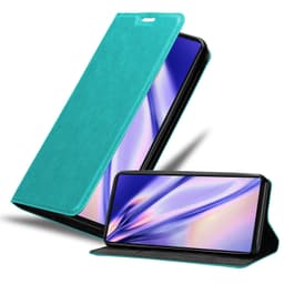 Google PIXEL 6 Suojakuori Lompakkokotelo (Turkoosi)