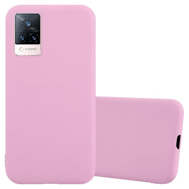 Skal Vivo V21 4G / 5G Fodral Case (Rosa)