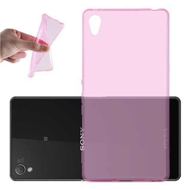Sony Xperia Z3 PLUS / Z4 Skal Fodral Case (Rosa)