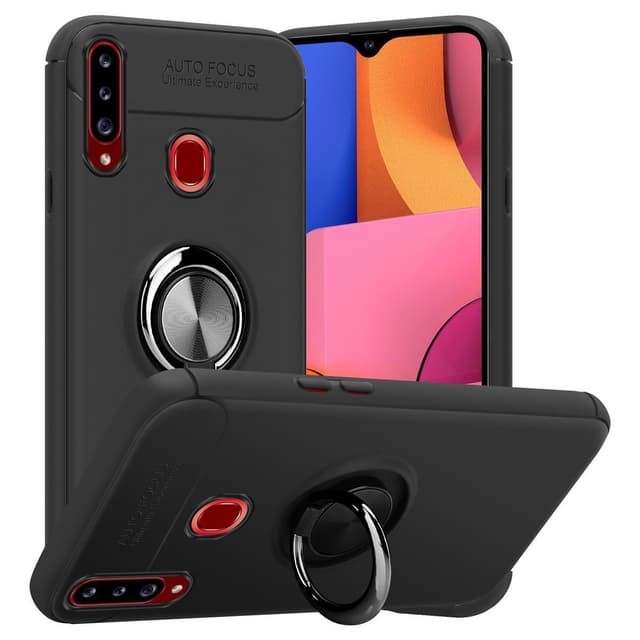 Samsung Galaxy A20s Suojakuori Kotelo (Musta)