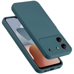ZTE Blade A54 silikondeksel case (grønn)