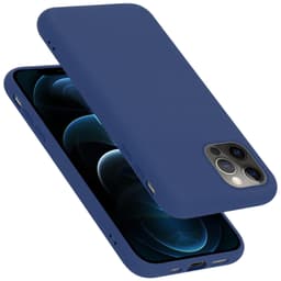 iPhone 13 PRO MAX silikondeksel case (blå)