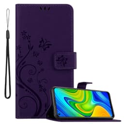 Xiaomi RedMi NOTE 9 lommebokdeksel Blomster deksel