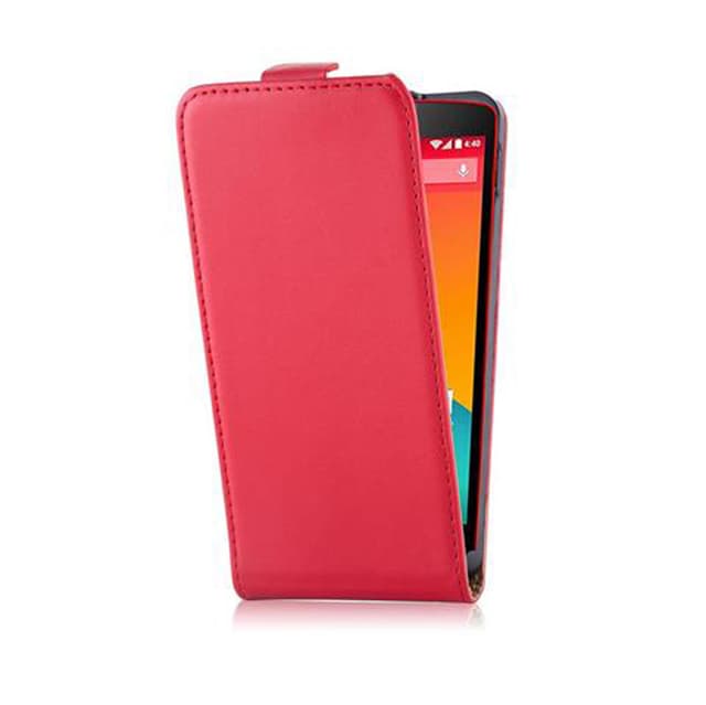 LG Google NEXUS 5 Deksel Flip Case (rød)