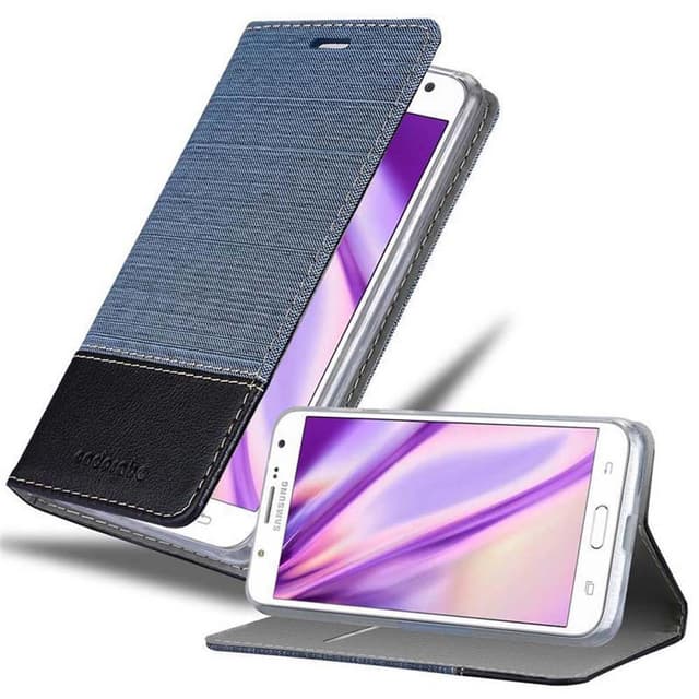 Samsung Galaxy J7 2015 Pungetui Cover Case (Blå)